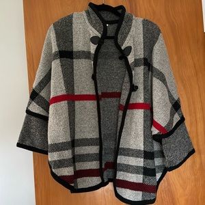 Beautiful cape sweater coat